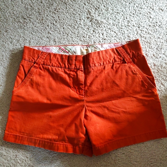 J Crew Chino Shorts, City Fit